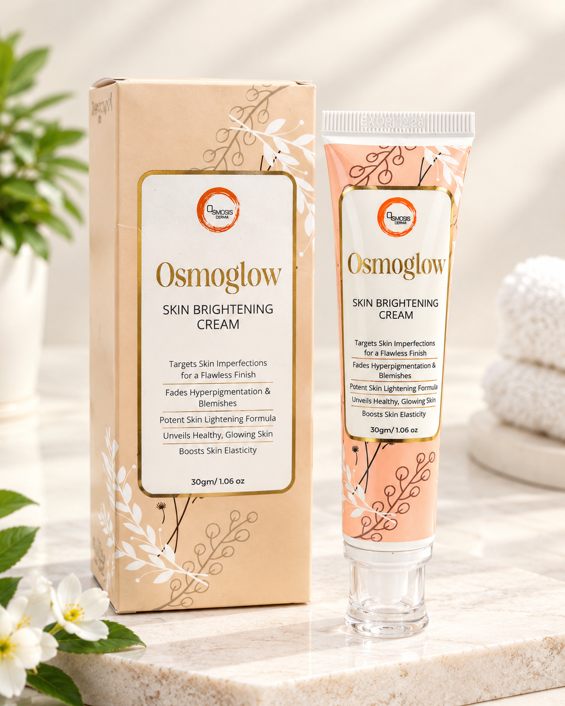 ChatGPT Image Oct 2, 2026, 12_18_22 PM Osmoglow Skin Brightening Cream – 30g - Image 1